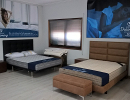 Loja interior exposição ao público