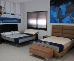 Loja interior exposição ao público